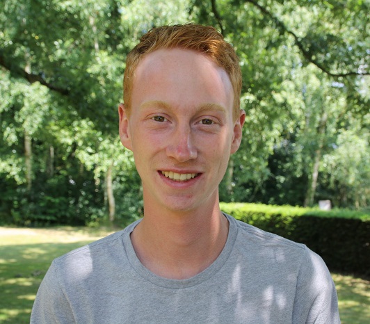 Jop van Oort, tweedejaarsstudent Management van de Leefomgeving in Velp