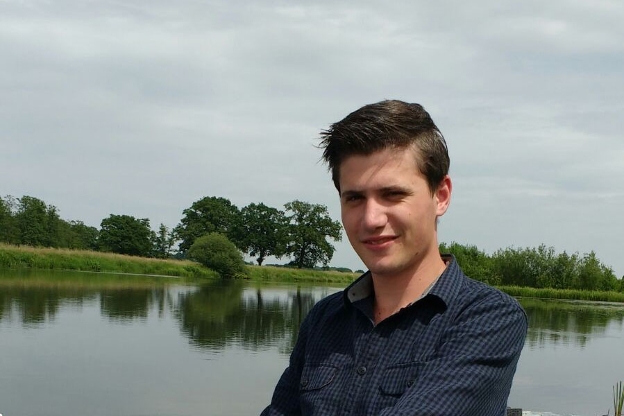 Jeroen Ahrens, student Bedrijfskunde en Agribusiness in Velp