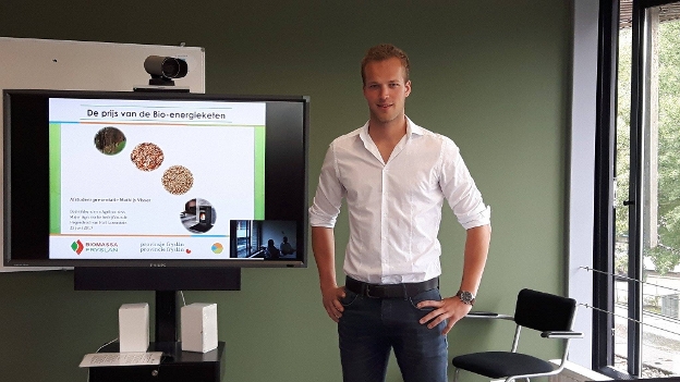 Mathijs Visser afgestudeerde Bedrijfskunde en Agribusiness in Leeuwarden